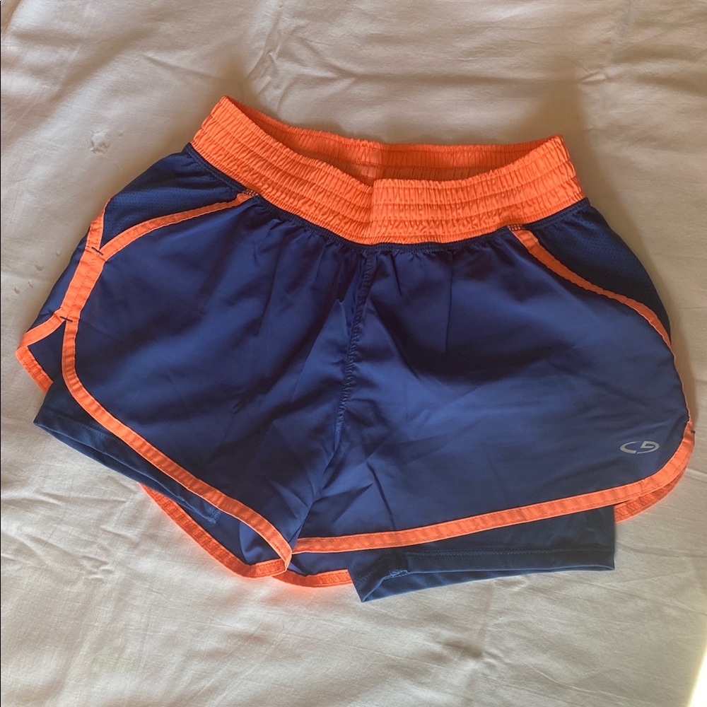 Champion DuoDry Blue and Pink Shorts